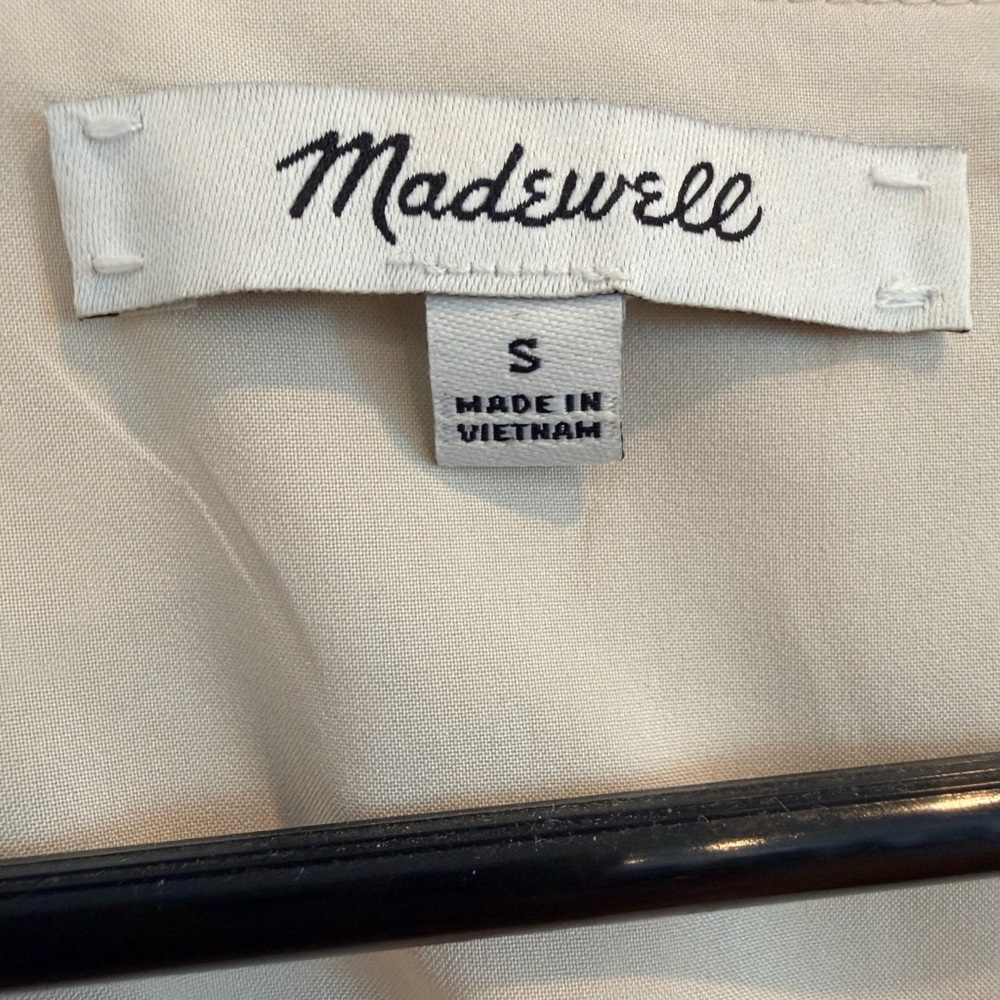 Madewell Cream Midi Dress - Picture 4 of 7